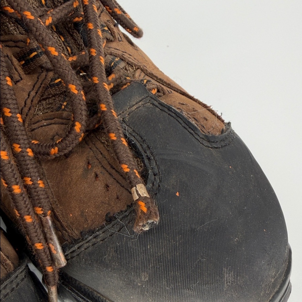 Wolverine Mens Hudson Steel Toe Work 6” Lace Up Leather Boots Mens Size 10M - Picture 10 of 11